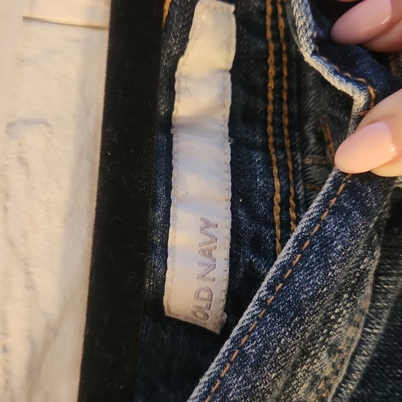 Old Navy Distressed Plus  Size Denim Mini Skirt - Picture 5 of 7